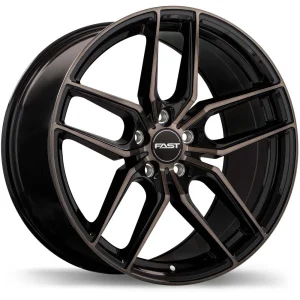 Fast Wheels – Aristo – Black – 19″x9.5″ 30mm – Summer Wheels – F237A-1995-31BG+30C726